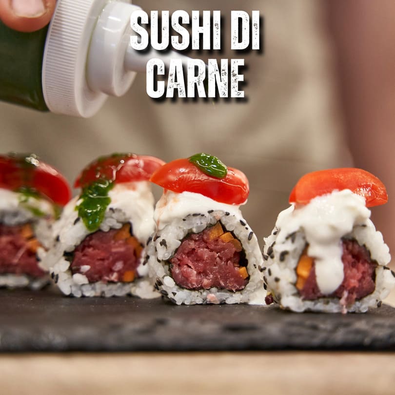 Serata Sushi carne